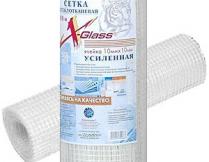 Стеклосетка усиленная X-Glass PRO 110г 1х45м от "Мастер Тайм" - фото №2